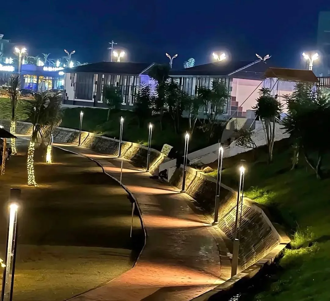 度假区园林夜景